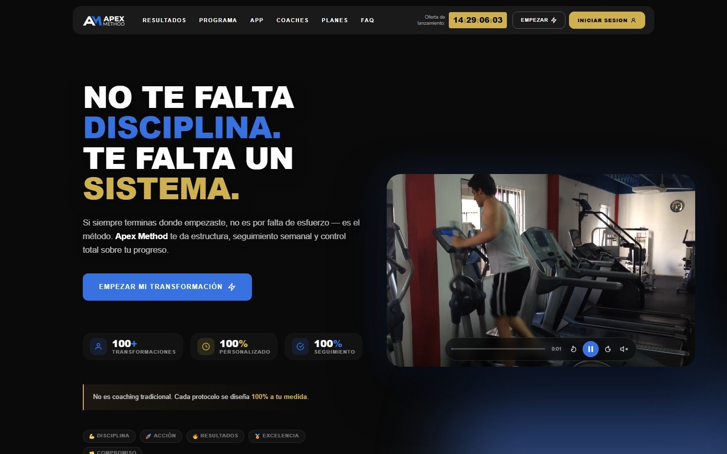 Screenshot de Apex Method